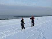Skilanglauf an der Ostsee: Wintersport auf Usedom.