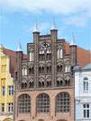 Altstadt Stralsund: Ein für die norddeutsche Architektur typisches Bürgerhaus.