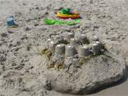 Familienspa am Ostseestrand der Insel Usedom: Sandburgen bauen, Baden, Wandern, Sonnen ...