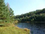 Zwischen den Usedomer Seebdern ckeritz und Bansin liegt der Mmmelkensee.