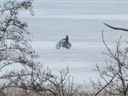 Mit dem Moped übers (Achter-) Wasser: Winter auf der Insel Usedom.