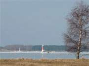 Gefrorenes Meer: Die Insel Ruden im Greifswalder Bodden.