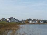 Wunderbare Landschaft: Golfhotel und Golfplatz am Balmer See.