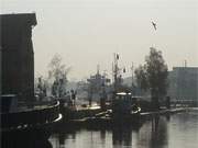 Die alte Eisenbahnfhre auf die Insel Usedom ist ein schwimmendes Museum.