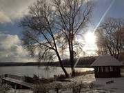 Inselmitte von Usedom: Winterurlaub am Klpinsee.