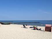 Warme Temperaturen auf Usedom: Urlaub am Meer.
