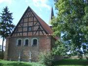 Dorfkirche von Mnchow: Im Haffland der Insel Usedom.