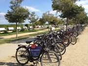 Mit dem Fahrrad an den Ostseestrand: Promenade des Kaiserbades Bansin.