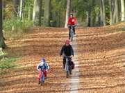 Urlaub mit der Familie: Radfahren auf dem Usedomer Kstenradweg.