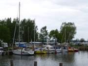 Aktivurlaub auf Usedom: Segelboote im Hafen von Stagnieß.