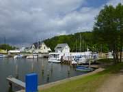 Ferienwohnungen am Hafen: Achterwasserhafen Stagnie.