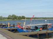 Fischerhafen am Stettiner Haff: Boote bei Kamminke.