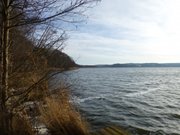 Am Ufer: Blick ber den Schmollensee im Usedomer Hinterland.