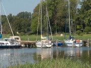 Sportboothafen Ziemitz: Wassersport auf Usedom.