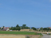 Radweg vom Hafen Stagnieß nach Ückeritz.