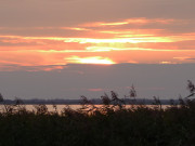 Sonnenuntergang vom Loddiner Hft aus gesehen.