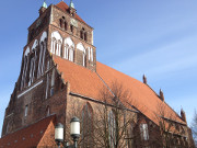 Wuchtige Gotik: Marienkirche zu Greifswald.