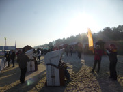 Ostseebad Zinnowitz: Strandfest im Winter.