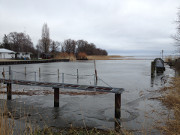 Wasserpolizei: Karnin im Sdwesten der Insel Usedom.