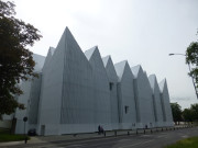 "Schloss aus Eis": Philharmonie in Stettin.