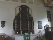 Altarraum der turmlosen Kirche zu Morgenitz.
