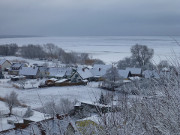 Blick auf das Stettiner Haff: Winter an der Südküste Usedoms.