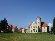 Sdseite: Schloss Stolpe im Sdwesten Usedoms.