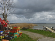 Im Inselnorden Usedoms: Fischerhafen von Neeberg.