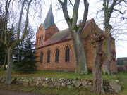 Dorfkirche von Stolpe: Im Usedomer Haffland.