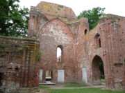 Nicht weit von Usedom: Ruine des Klosters Eldena.