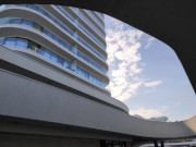 Moderne Architektur: Strandhotels in Swinemnde.