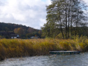 Ortsrand von Benz: Der Schmollensee auf Usedom.