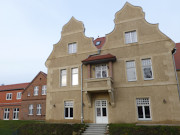 Frherer Seitenflgel: Am Schloss Stolpe auf Usedom.