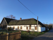 Am Hafen von Warthe auf dem Lieper Winkel: Fischerhaus.