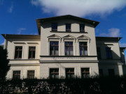 "Villa Concordia": Bderarchitektur im Ostseebad Zinnowitz.