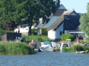 Fischer- und Sportboothafen am Achterwasser: Seebad Zempin auf Usedom.