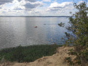 Urlaub auf Usedom: Aussichtspunkt auf dem Loddiner Höft.