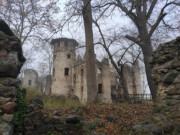 Burganlage Veste Landskron: Das Festland sdwestlich von Anklam.