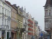 Hafenstadt Swinemnde auf Usedom: Von der historischen Altstadt hat der Krieg nicht viel gelassen.