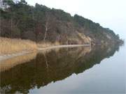 Sandstrand am Achterwasser: Zu Fen des Loddiner Hfts.