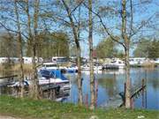 Wassersport auf Usedom: Der Achterwasserhafen von Stagnie in der Nhe von ckeritz.