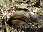 Raketenforschung auf Usedom: Trmmer des ehemaligen Peenemnder Entwicklungswerks.