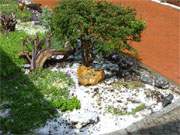 Warten auf Tauwetter: Hagel im Steinbock-Ferienhof.