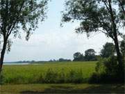 Idyll an der Krumminer Wiek: Wiesen zwischen Krummin und Neeberg.