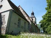 Dorfkirche Benz — bekanntes Motiv des Malers Lyonel Feininger: Die Lyonel Feininger-Tour auf der Insel Usedom.