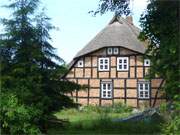 Bauernhaus in Neuendorf auf der Usedomer Halbinsel Gnitz.