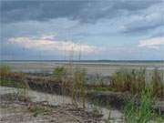 Usedom wird grer: Die Wasserlinie der Ostsee ist um mehrere hundert Meter seewrts verschoben.