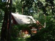 Fast am Ostseestrand: Ferienhaus im Benrsteinbad Zempin auf der Insel Usedom.