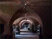Swinemnde — Ostseite des Hafens: Im Fort "Gerhard" befindet sich ein interessantes Museum.