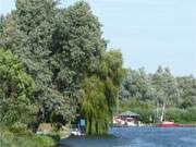 Ausfahrt aus dem Kummerower See: Von hier aus fhrt die Peene weiter nach Demmin.